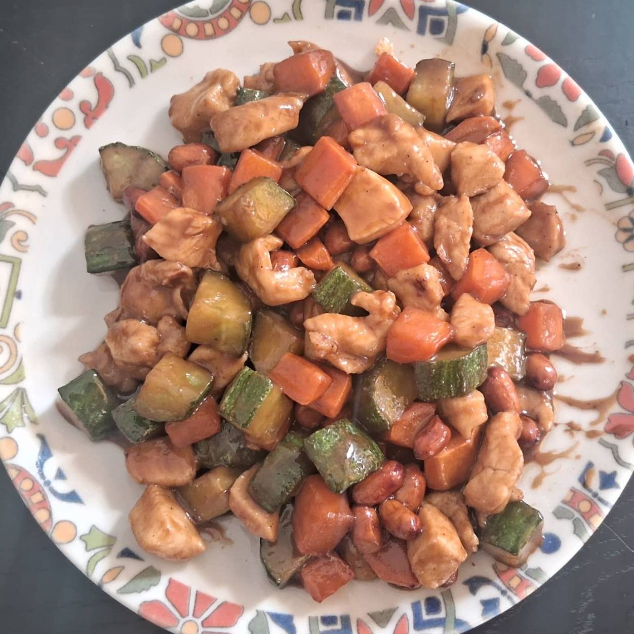 Kung pao piletina i pirinač