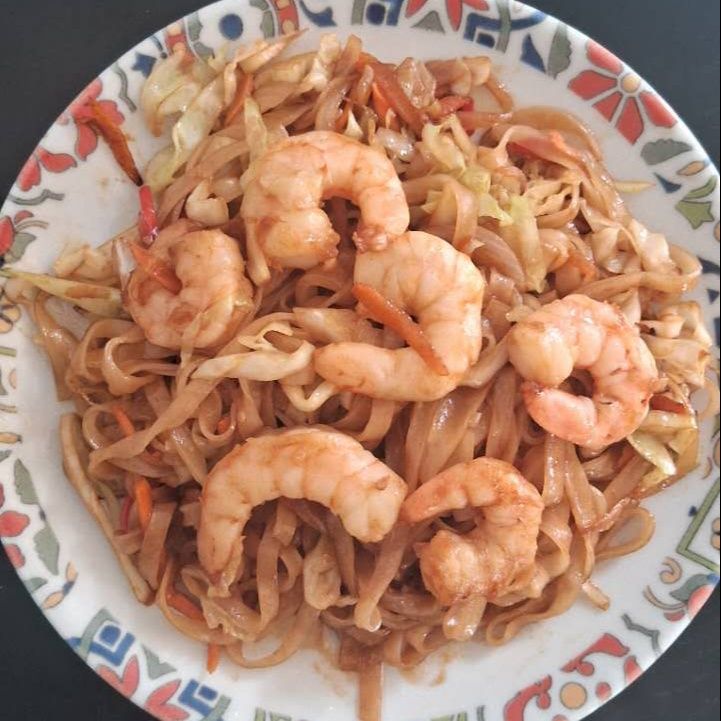 Scampi prženi vermicelli