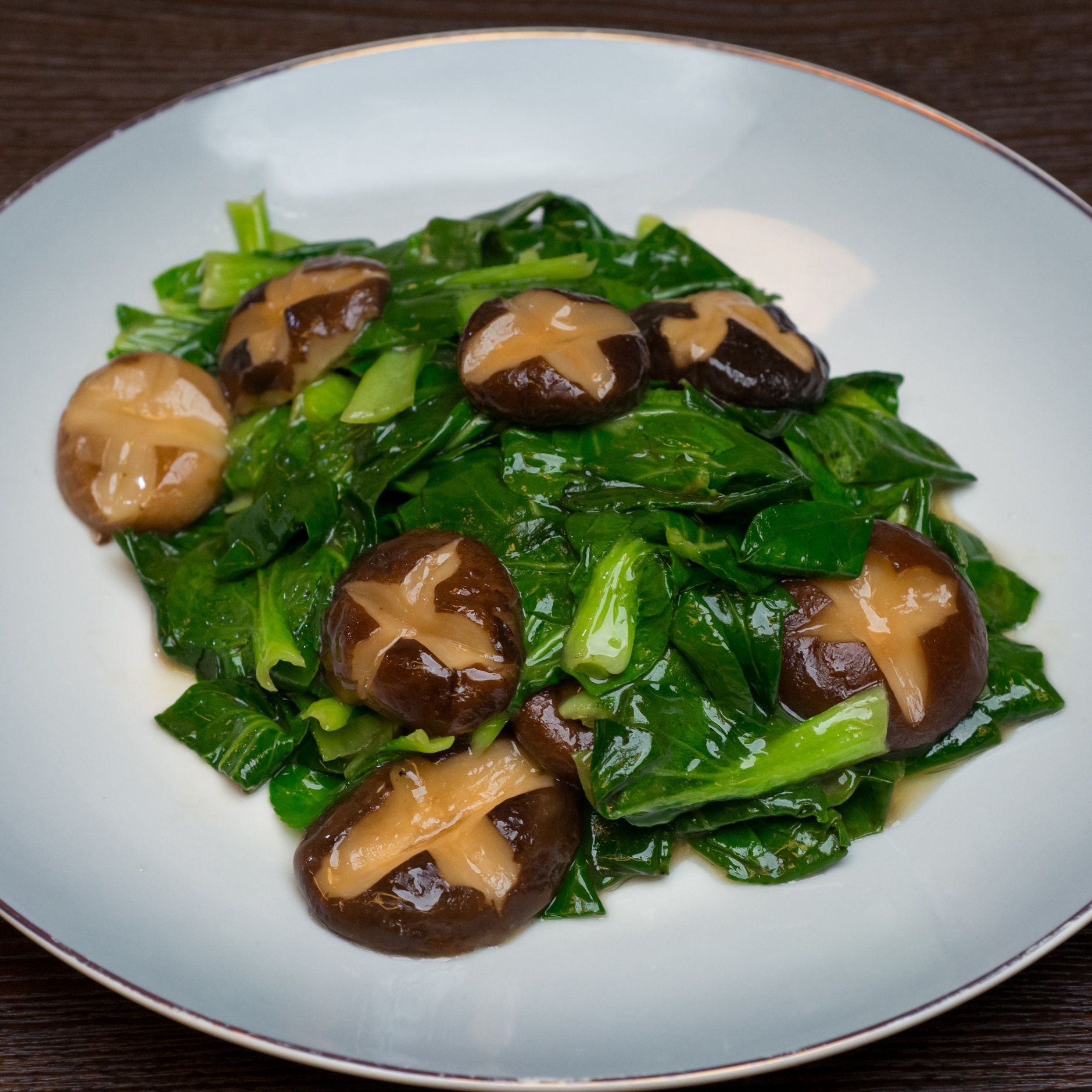 328	香菇青菜	Mushrooms and vegetables 