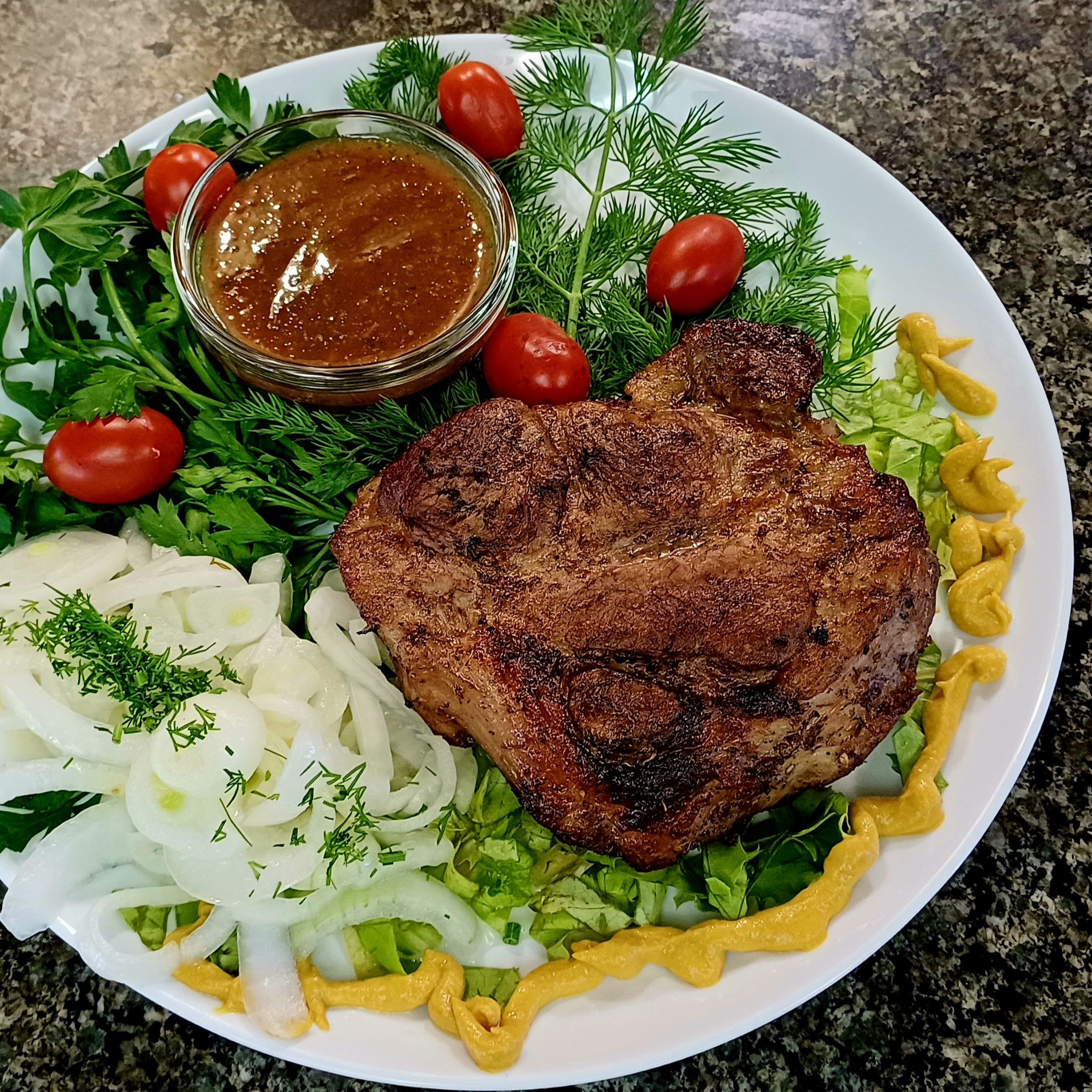 Стейк Свинний