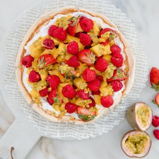 Suspiro Simples, Natas, Manga, Maracujá, Morangos e Framboesas
