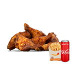 6 ცალი ქათმის ფრთების მენიუ/6 Pieces Wings Menu