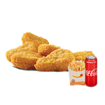 6 ცალი ნაგეთსის მენიუ/6 Pieces King Nuggets Menu