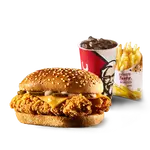 Meniu Dublu Crispy Burger