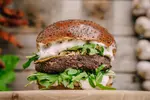 Truffle Vegan Burger Double