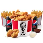 Menú Bucket 7 Tiras + 7 Alitas Picantes para 2