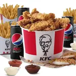 Menú Bucket 15 Tiras para 3