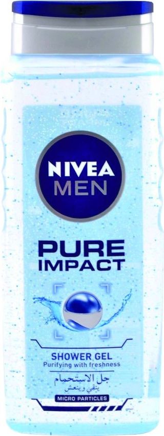 Nivea For Men Gel Dus Pure Impact 500Ml (19752)