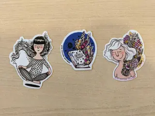 Set stickers zen thoughts