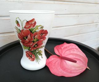 Vaza pictata maci mare