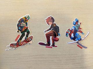 Set stickers life is better on the slopes