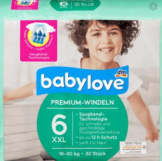 Babylove Premium Scutece Nr.6 15-20Kg 32Buc (118298)