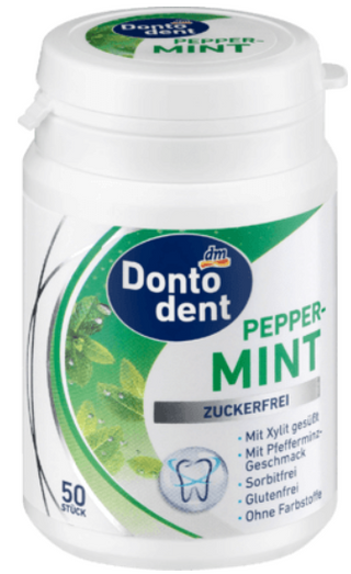 Dontodent Guma Mestecat Menta 50B (131277)