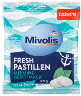 Mivolis Bomb Resp Proasp Menta 25G (443578)