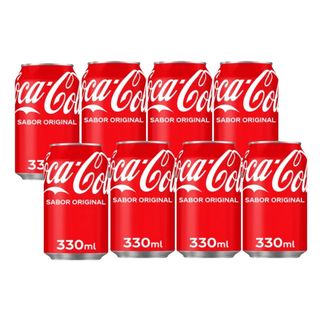 Coca-Cola Sabor Original Latas 8x330ml