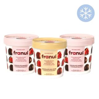 Pack Franui Chocolate Negro x2 + Chocolate con Leche