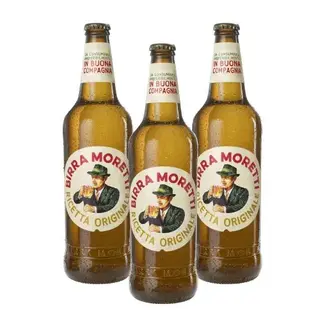Pack 3x Birra Moretti Ricetta Originale 66cl