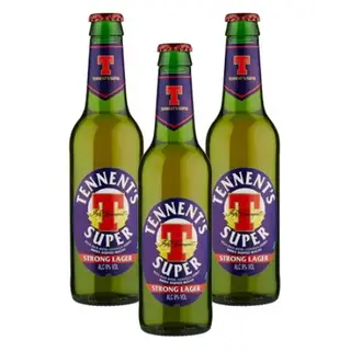 Pack Tennent's Super Birra Strong Lager 3x35,5cl
