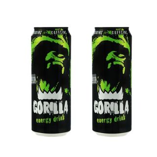 2 x Напиток Энергетический Gorilla Classic 0,45Л Ж/Б