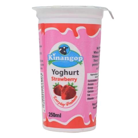 Kinangop Strawberry Yoghurt 250ml