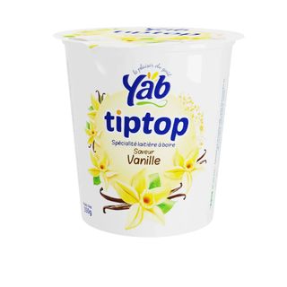 Yaourt À Boire Vanille Tiptop - Le Pot De 380G - Y'Ab