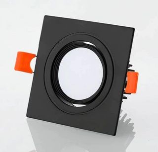 Spot Mr16 Plast Luk Carre Noir-115289