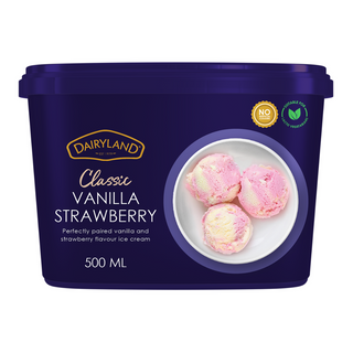 Dairyland Classic Vanilla Strawberry 500ML