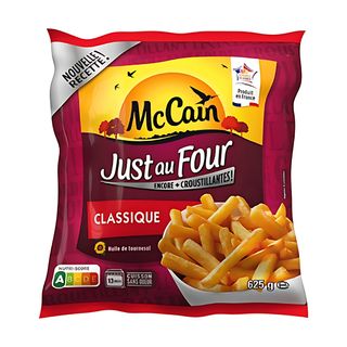 Frites Classiques Juste au Four McCain 625g