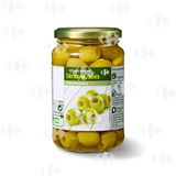 Bocal D'Olives Vertes Dénoyautées Carrefour 37CL