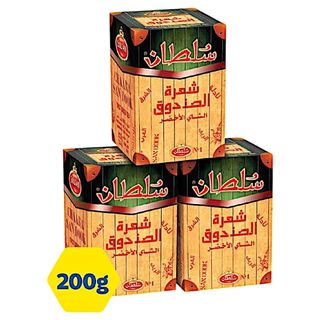 Thé vert en filaments Sandouk Lot 2x200g + boîte de 200g gratuite - SULTAN