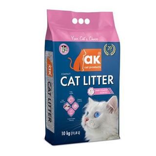 AK Baby Powder Compact Cat Litter, 10kg