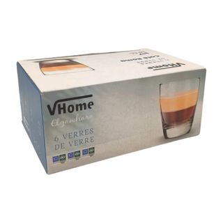 Verre à Café Roma 6 unités.