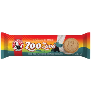 Bakers Zoo Zoos - Cream Biscuits - Iced Zoo 125g