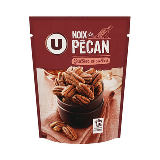 Noix de pécan grillées salées U, 75g