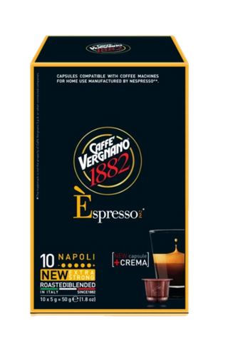 Caffe Vergnano Napoli Espresso 5g (10 Capsules)