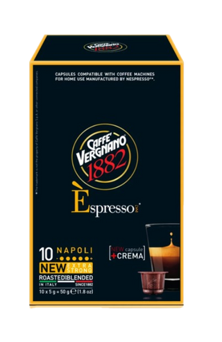 Caffe Vergnano Napoli Espresso 5g (10 Capsules)