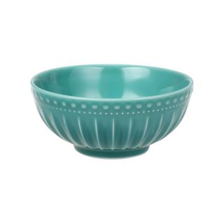 Bol en Porcelaine Côtelé Bleu Clair Kasa 16cm