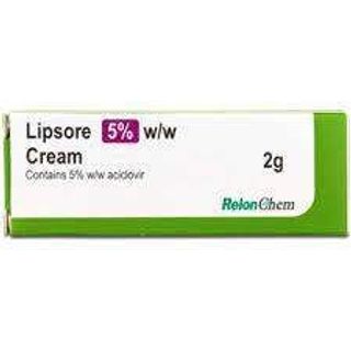 RelonChem LIPSORE 5% Aciclovir Cream, 2g