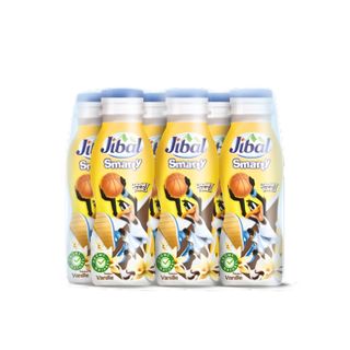 JIBAL Smarty Yaourt à Boire Vanille – Pack Promo 6 x 165g