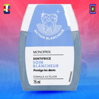 Offre Dent 2En1 Blanch Fl 75Ml Mpx - 100589247