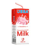 Jesa Uht Strawberry Flavoured Milk 200Ml