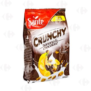 Crunchy Banana & Chocolate sante 350g