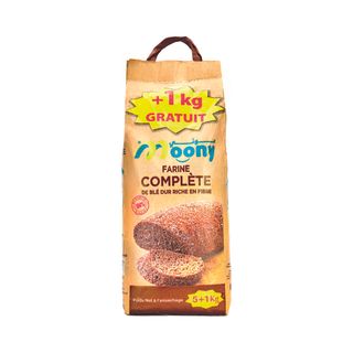 Farine Complète de Blé Dur Kraft Moony 5kg.