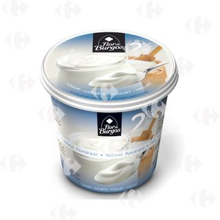 Yaourt Brassé Nature Sucré Cremos Flor De Burgos 650g