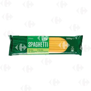Pâtes Spaghettis Carrefour 500G
