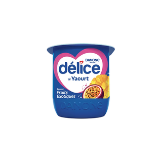 Yaourt Aromatisé Fruits Exotiques Delice Danone 110gr - 663