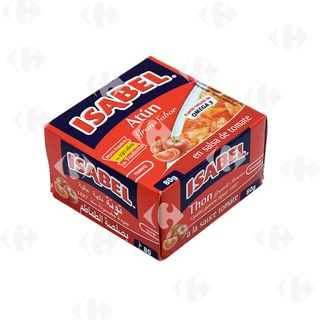 ISABEL THON A LA SAUCE TOMATE 80G