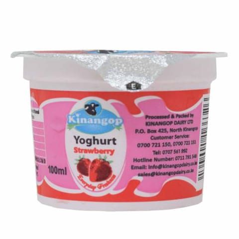 Kinangop Strawberry Yoghurt 100ml