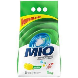 Lessive poudre main et machine semi-automatique citron 1kg - MIO