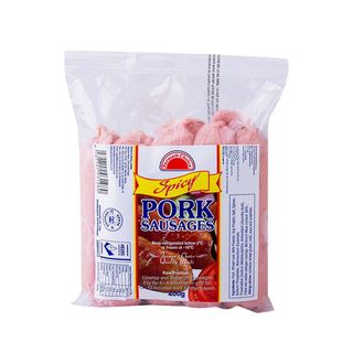 Farmers Choice 14D Fresh Spicy Pork Sausages 400g